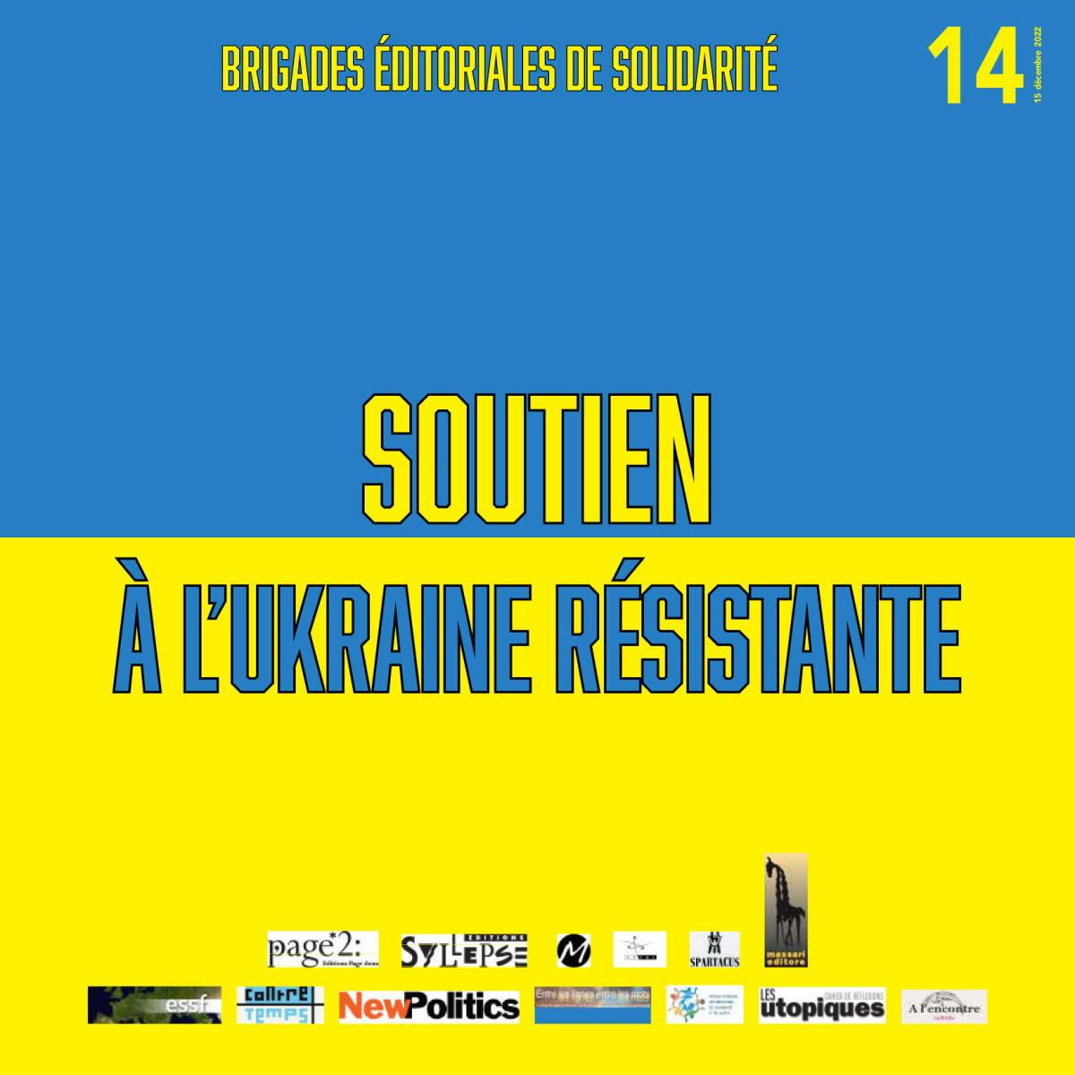 Soutien à l'Ukraine résistante, n°14