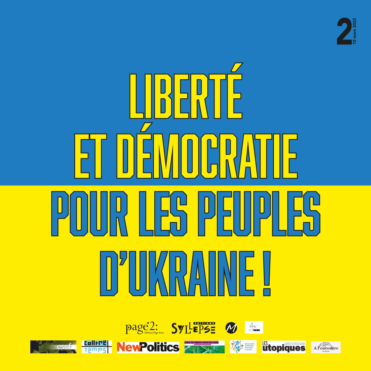 Soutien à l'Ukraine résistante, n°2