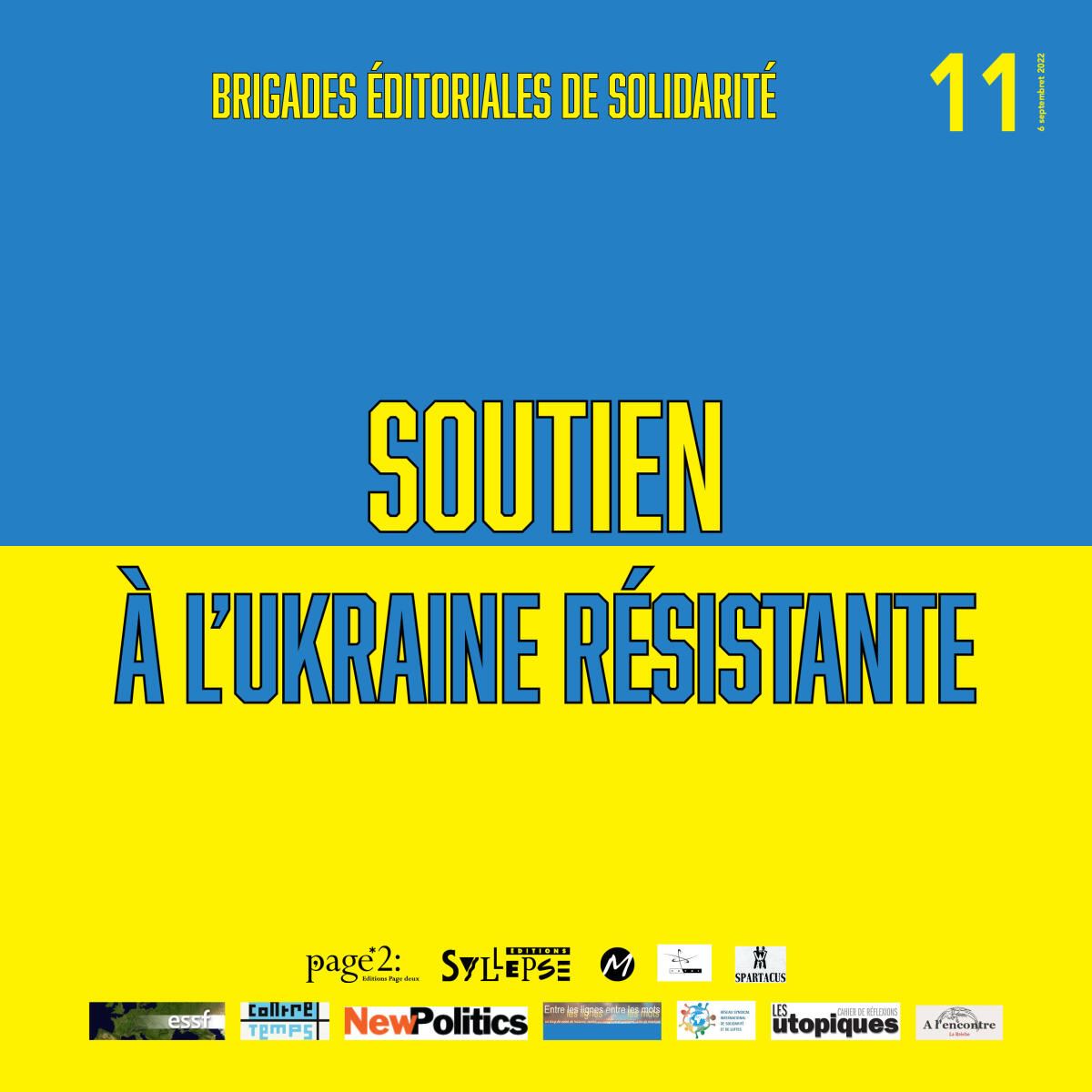 Soutien à l'Ukraine résistante, n°11