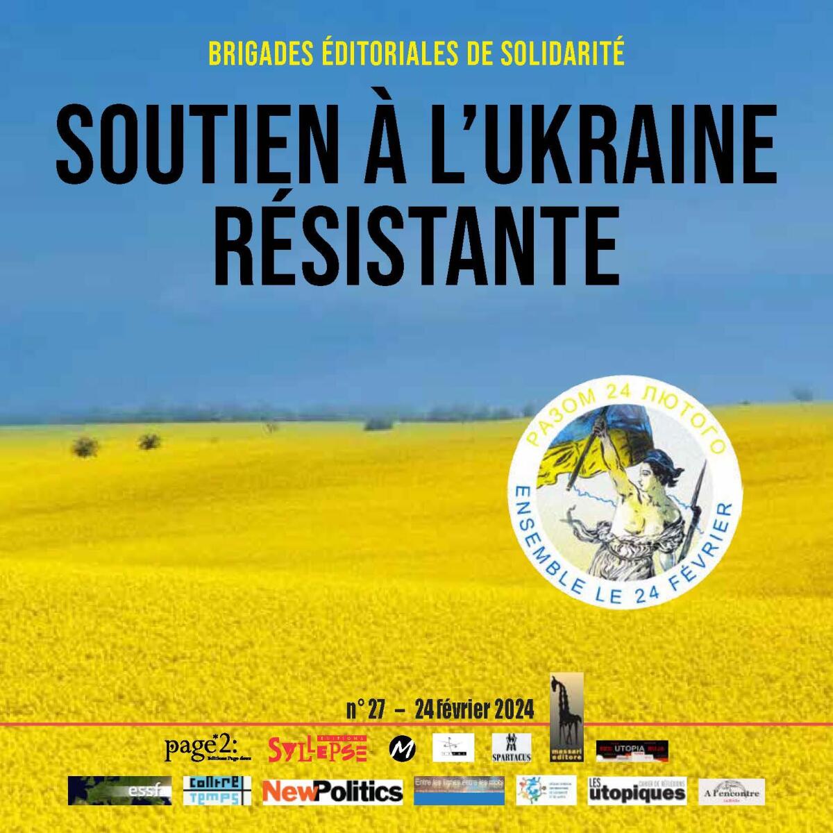 Soutien à l'Ukraine résistante, n°27