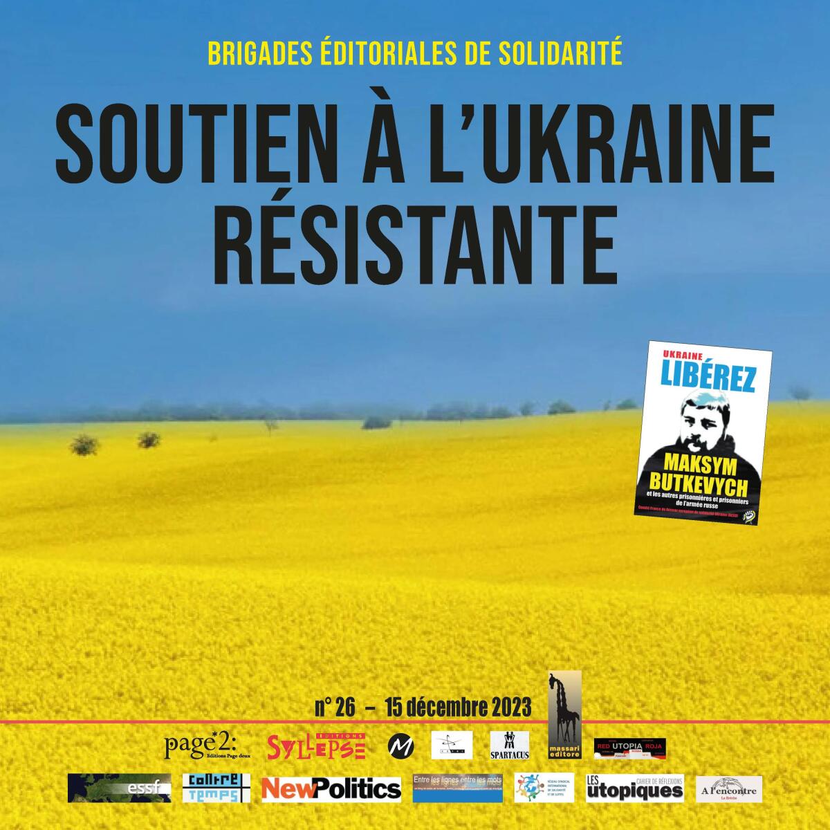 Soutien à l'Ukraine résistante, n°26