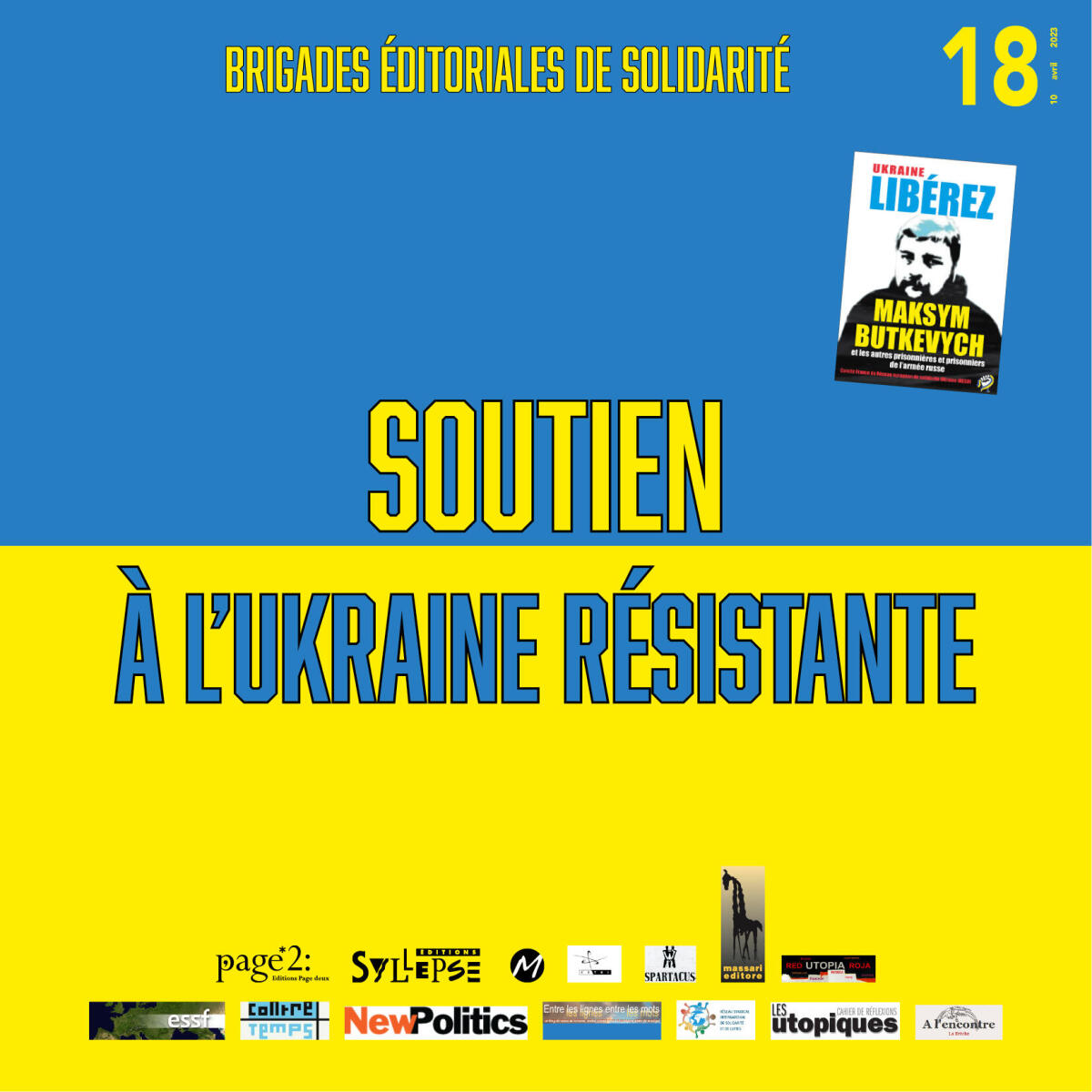 Soutien à l'Ukraine résistante, n°18