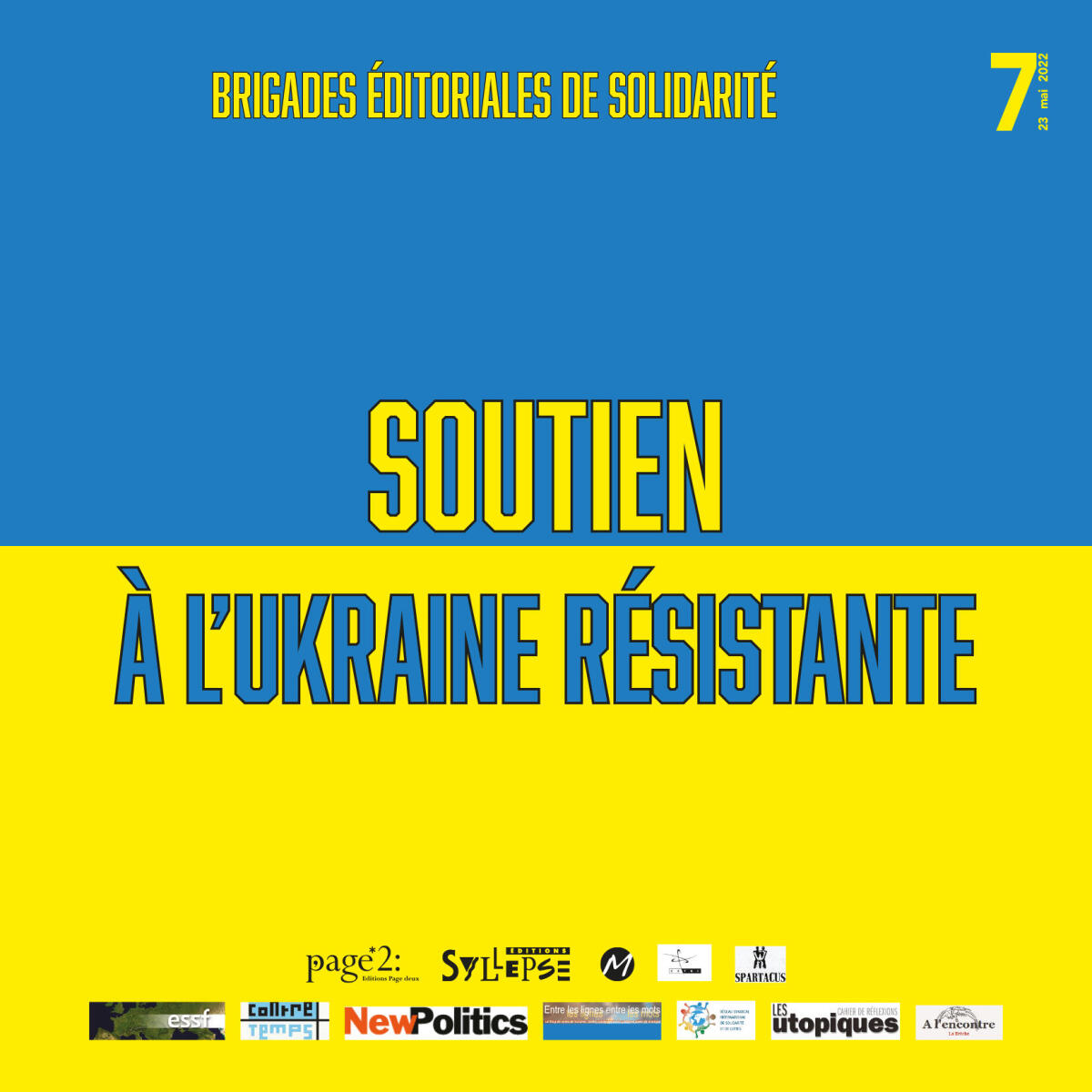 Soutien à l'Ukraine résistante, n°7