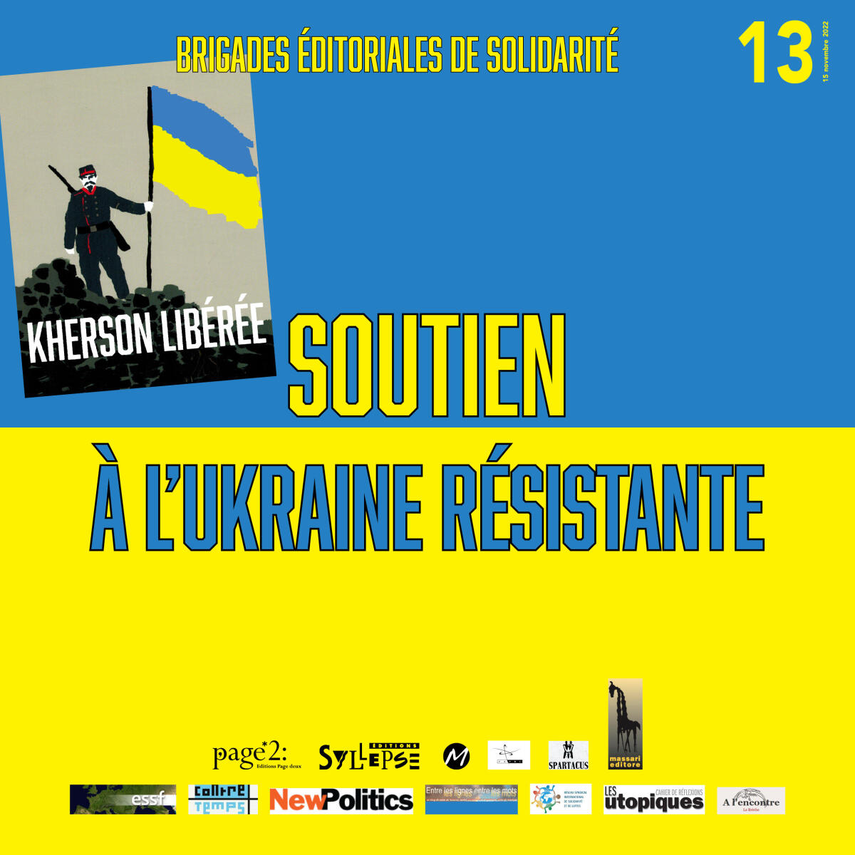 Soutien à l'Ukraine résistante, n°13