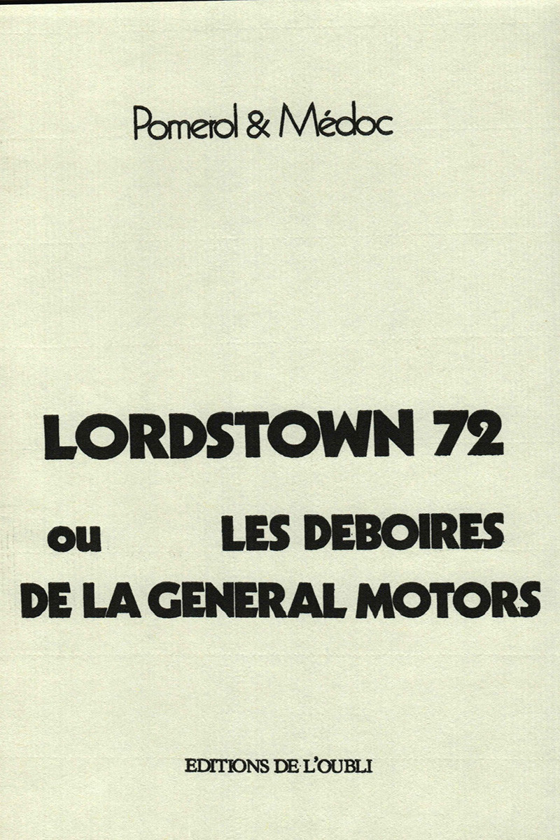 Lordstown 72 ou les déboires de la General Motors Cahiers Spartacus