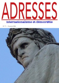 Adresses: internationalisme et d&eacute;mocratie