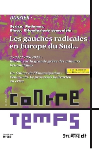Les gauches radicales en Europe du Sud