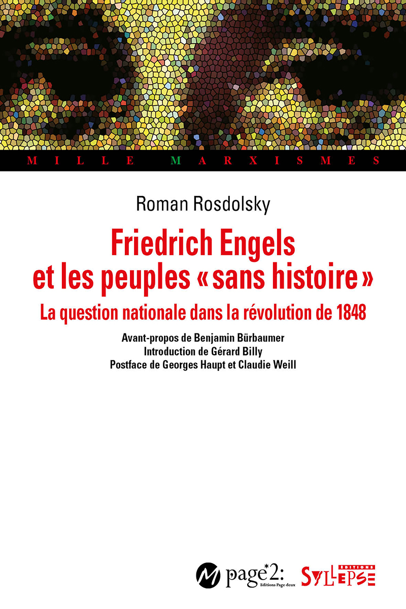 Friedrich Engels et les peuples «sans histoire» Nouveautés