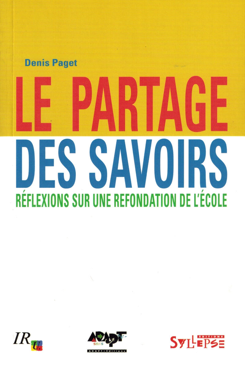 Le partage des savoirs Comprendre et agir